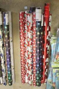 lot 434 image: Lot of 11 Premium Foil Heavy Thick Holiday Christmas Wrapping Paper Giftwrap Christmas Holiday Decor Gift Presents Wrap Holidays Giftwrap