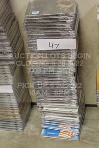 lot 458 image: Lot of 47 various CDs Brand New and Factory Sealed Assorted Artists