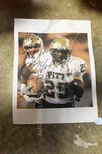 lot 464 image: Signed LeSean McCoy Pittsburgh Panthers Printed Picture Authentic Signature Autograph