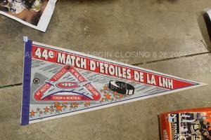 lot 477 image: Montreal Canadians NHL Pennant