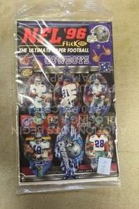 lot 485 image: NFL 1996 Dallas Cowboys Flick Ball Ultimate Paper Football