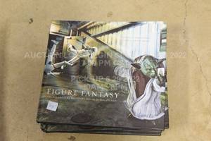 lot 487 image: Lot of 5 Figure Fantasy Daniel Picard Hardcover Art Books of Action Figures New Retail Product