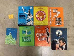 lot 190 image: Vintge Fort Worth Casa Manana and Other Broadway Style Play Books Bills Lot of 7 Shows