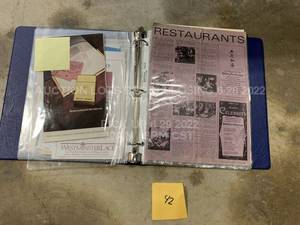lot 42 image: Large Binder of 60s UK & London Papercraft and Travel Memorabilia from Various Areas of in and Around London - Very Organized