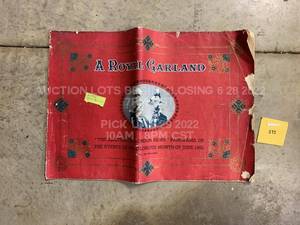 lot 233 image: 1953 Queen of England A Royal Garland Picture Book