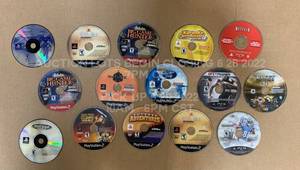 lot 123 image: Lot of 15 Disc Only Sony Playstation 1 2 3 PS1 PS2 PS3 Video Games, Various Titles, Untested