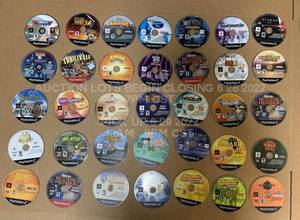 lot 30 image: Lot of 35 Disc Only Sony Playstation 2 PS2 Video Games, Various Titles, Untested