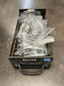 lot 7 image: 29 Baggies of Various Nails, Screws, and Toolbox Items -METAL DRAWER NOT INCLUDED