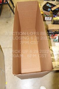 lot 200 image: Giant Moving Box 330 43 x 20 x 14 Previously Used, Taped on Bottom