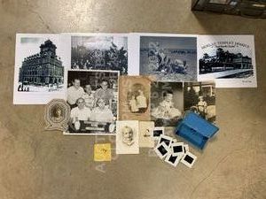 lot 195 image: Large Lot of Vintage Photographs of Various Life Scenes Papercraft Some Slides