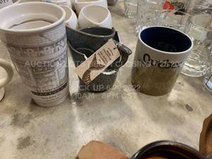 lot 403 image: Set of 3 Cracked Starbucks Mugs Collectible Mugs All Significantly Damaged Icon Series Siren Tumbler