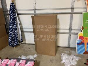 lot 400 image: Giant Moving Box 330 43 x 20 x 14 Previously Used, Taped on Bottom