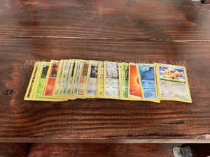 lot 285 image: Lot of 35 Used Pokemon Cards Various Cards in Various Playwear Conditions Trading Card Game TCG