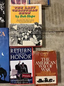 lot 265 image: Lot of American History War Books, One Signed by Author, Americana Hardcover and Softcover