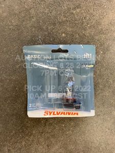 lot 277 image: 1 Basic Sylvania H11 Halogen Headlight Lamp, New Unused, 12.8v, 55w, Automotive Car Auto Light