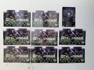 lot 276 image: Lot of 9 TCU Football Magnets from mid 2000s Texas Christian University Horned Frogs Sports Collectible