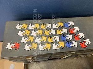 lot 246 image: Lot of 21 Brand New Pokemon Go Trade Stickers, Team Instinct Valor Mystic Blue Red Yellow, Unstickered, Backing Attached