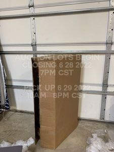lot 500 image: Giant Moving Box 330 43 x 20 x 14 Previously Used, Taped on Bottom