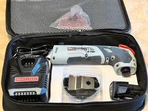 lot 27 image: Craftsman Nextec 12.0 Volt Lithium - Ion Cordless Multi_Tool Model #320.30566 wCase &amp Instructions