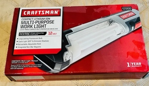 lot 29 image: Craftsman Compact Lithium-Ion Multi-Purpose Work Light
