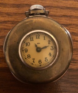 lot 119 image: Vintage Rex Brass Pocket Watch