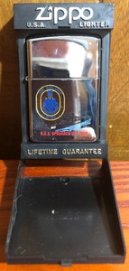 lot 230 image: U.S.S. Spruance DD-963 Zippo Lighter