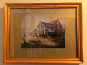 lot 236 image: Southern Comfort Framed Print - 17 14x 13 14&nbsp