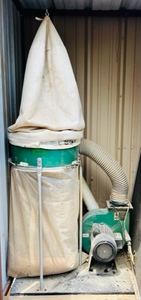 lot 25 image: 2HP DUST COLLECTOR #77689 - 120V 60Hz 14A 3450 RPM 70 GALLONS