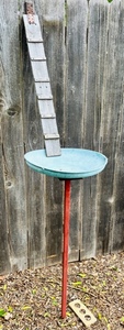 lot 46 image: 43 BIRD FEEDER w31 PLANK LEADING TO FENCE