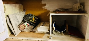 lot 126 image: CONTENTS OF CABINET