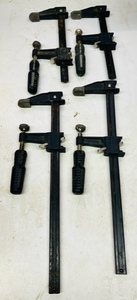 lot 145 image: TWO 6 and TWO 12 BAR CLAMPS