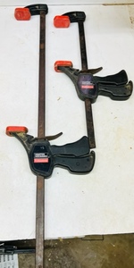 lot 146 image: ONE 12 and ONE 24 MASTER MECHANIC PROFESSIONAL BAR CLAMPS