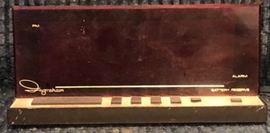 lot 66 image: INGRAHAM DIGITAL ALARM CLOCK MODEL #14-300
