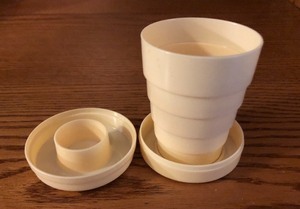 lot 87 image: VINTAGE PORTABLE &amp FOLDABLE CHILDS CUP