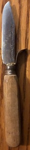 lot 88 image: ANTIQUE STAINLESS CANADA PAIRING KNIFE