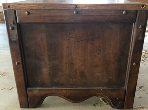 lot 171 image: HAND-CRAFTED MUD ROOM BENCH (MATCHES LOT #8)