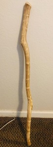 lot 205 image: 36 HAND-CRAFTED WALKING STICK