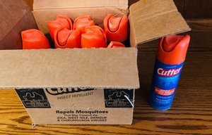 lot 210 image: 8 CANS OF UNSCENTED CUTTER INSECT REPELLENT 6oz