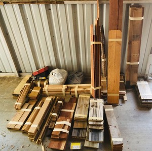 lot 263 image: BUNDLES OF CRAFT PROJECT WOODS - ALL DIFFERENT SHAPES & SIZES
