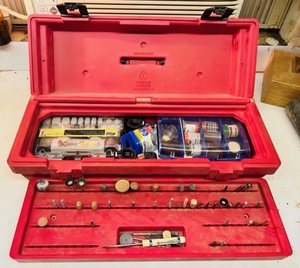 lot 295 image: SEARS BEST CRAFTSMAN DREMEL BIT KIT