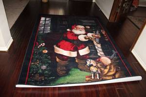 lot 53 image: Santas Visit Area Rug, 54 x 78 by Milliken