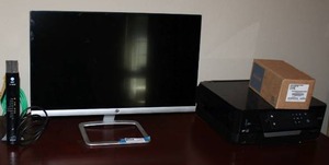 lot 59 image: HP Computer and Epson PrintScanner XP-640