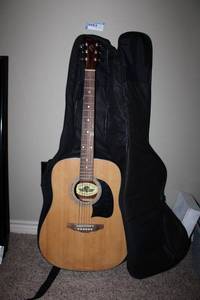 lot 153 image: George Washburn Lyon Guitar with case
