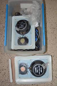 lot 123 image: Wall Mount Speakers and wires