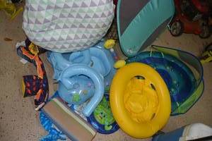 lot 98 image: Baby Pool Inflatables as shown