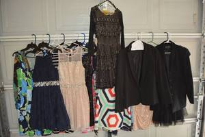 lot 108 image: Collection of Dresses - Casual to Formal size Small