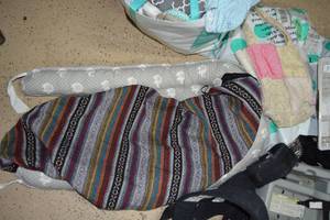 lot 116 image: Misc. Lot Baby Items, Curtains, Clothes and More