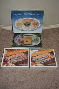lot 141 image: 4 Relish Trays, see pictures
