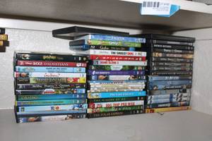 lot 160 image: DVDs Kids and Disney Movies