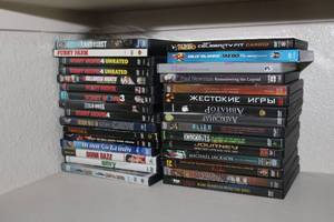 lot 163 image: DVDs Comedy, Exercise, Documentary